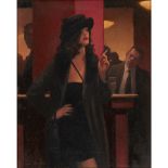 [§] JACK VETTRIANO (SCOTTISH B.1951)GAMES OF POWER Signed, oil on canvas38cm x 31cm (15in x 12in)