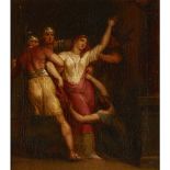 GAVIN HAMILTON (SCOTTISH 1723-1798)THE SACRIFICE OF POLYXENA Oil on canvas29.5cm x 25.5cm (11.5in