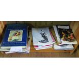 Books: Various volumes on antique figures, including Royal Doulton figures by Desmond Eyles and