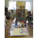 A Sid Cooke Jubilee House Doll's house with basement, including furnishings, wallpaper and