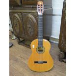 A Spanish acoustic guitar, by Alhambra S.A.