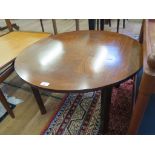 Vintage Heggen of Norway circular coffee table 60cm diameter, 45cm high