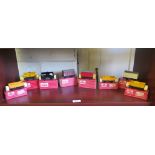 Hornby-Dublo freight stock: eight wagons including Shell, ESSO and Vent-Insul-Meat in original boxes