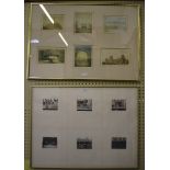 Brenda Hartill 'Londoner's London' 1985 Six colour etchings on a single sheet, each etching signed