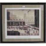 After L.S. Lowry 'The Removal' Limited edition print 122/1000 43cm x 53cm