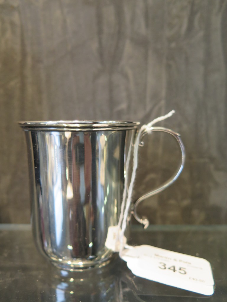 A silver beaker, London 1913