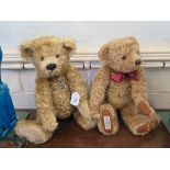 A Dean's Rag Book limited edition teddy bear, Oakwood 86 of 100, and a Farnell Alpha toy 100th