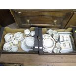 A Wedgwood Quince pattern part tea and dinner service (two boxes)