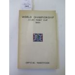 The official handbook for the 1966 World Championship Jules Rimet Cup