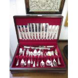 A canteen of cutlery for six to include a carving set