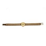 A ladies 9 carat gold wristwatch