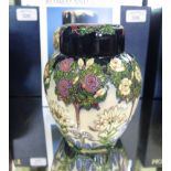 A Moorcroft ginger jar from the Shakespeare series 'Romeo and Juliet' 164/250 - See Description