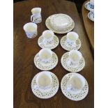 A Hostess tableware Greenway tea service designed by John Russell, (21 pieces)