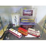 A Lima OO gauge Eurostar train set, boxed, a 'Matchbox Collectibles' die-cast model of the 1931