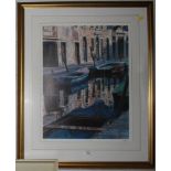 Michael MacDonagh Wood Corte Vecchia, Venice Limited edition print, 448/475, signed in pencil 50cm x