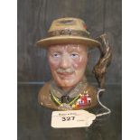 Royal Doulton small character jug Lord Baden-Powell, D7144 limited edition no.552 of 2500
