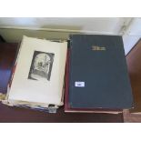 Two late Victorian ephemera albums, another later; London Illustrated News: Coronation Record Number