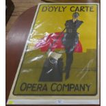Two D'Oyly Carte Opera Company theatre posters for Gilbert & Sullivan's The Yeoman of the Guard,