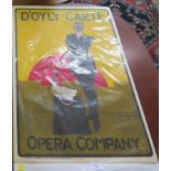 Two D'Oyly Carte Opera Company theatre posters for Gilbert & Sullivan's The Yeoman of the Guard,