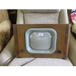 A Pye 8.5 inch Television, with label inscribed D.S.I.R. 1942 Radio Research Station