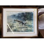 David Shepherd 656 Squadron Auster Mark IX in North Malaya 1962 Limited edition print signed in