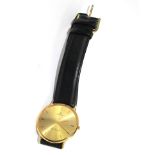 A gold plated gentleman's dress wristwatch by Edox