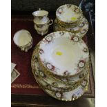 A Royal Albert Celebration pattern tea and dinner service (38 pieces)