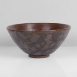 Charles Vyse (British, 1882-1971) Small Bowl, circa 1935 Stoneware, red brown glaze running to