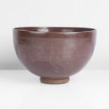 William Staite Murray (British, 1881-1962) Bowl Stoneware, rust red, brown and iron glaze, with a