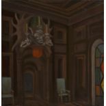 *Hall in the President von Walter's House, Set Design for the F. Schiller Play "Intrigue and Love"