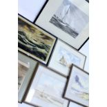 A GROUP OF VARIOUS DECORATIVE PICTURES to include watercolours etc