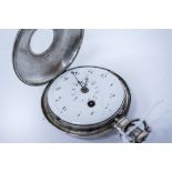 A SILVER CASED WATCH marked London 1807 and indistinct makers mark, inscribed Hutch & Son of