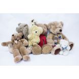 A SELECTION OF LATE 20TH CENTURY TEDDY BEARS to include Wendy Boston polar bear, 2001 Fraser Bear