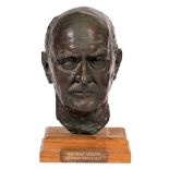 FELIX WEISS (b.1908 - ?) Portrait bust of Viscount Allenby, signed and dated 1933 and mounted on a