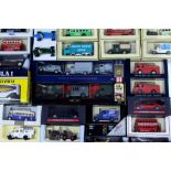 A LARGE NUMBER OF BOXED DIE CAST MODEL VEHICLES by Lledo and other companies to include many