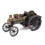 A SCALE MODEL TRACTION ENGINE part finished 65cm long