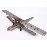A COLLECTION OF VARIOUS PART BUILT MODEL AEROPLANES of various types, some with engines