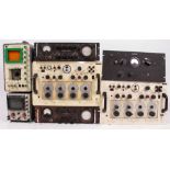 A LARGE QUANTITY OF VARIOUS ELECTRONIC EQUIPMENT to include oscilloscopes, the control board for