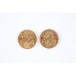TWO GEORGE V SOVEREIGNS, each dated 1912 (2)