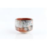 Rabusai Yoshimura Kyata tea bowl impressed seal 9cm high, 11.5cm across. Provenance: Yamanaka &