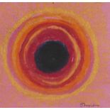 Terry Frost (1915-2003) Sun signed (lower right) pastels on paper 14cm x 14cm.