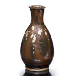 Jim Malone (b.1946) at Ainstable Vase wax resist decoration initialled 28cm high.
