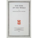 BROWN, George Mackay, The Year of The Whale, 1st Ed. Hogarth Press 1965, d/w, stains/foxing