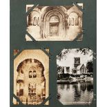 OXFORD POST CARD ALBUMS 'Old English Churches' OUP 1927 plus two further (3)