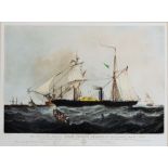 H PAPPRILL AFTER KNELL The Steam Frigate Cyclops, Off Spithead, under Admiralty Orders, aquatint