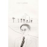 David Hockney (b.1937) 'Portrait of Cavafy in Alexandria' from Fourteen Poems from C.P. Cavafy, 1966