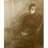 Ethel Gabain (1883-1950) Seated Lady signed in pencil (lower right) lithograph 27.3cm x 22.1cm.