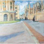 Isabelle Kaufmann (Contemporary) Oxford, Radcliffe Square, 2015 signed and dated (lower right)