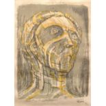 Henry Moore (1898-1986) Head of Prometheus 16/50, signed and numbered in pencil (in the margin)