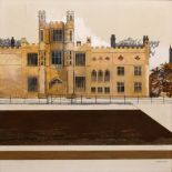 Howard Carter (20th Century) Five architectural drawings, 1973 'Coughton Court', 'Honnington